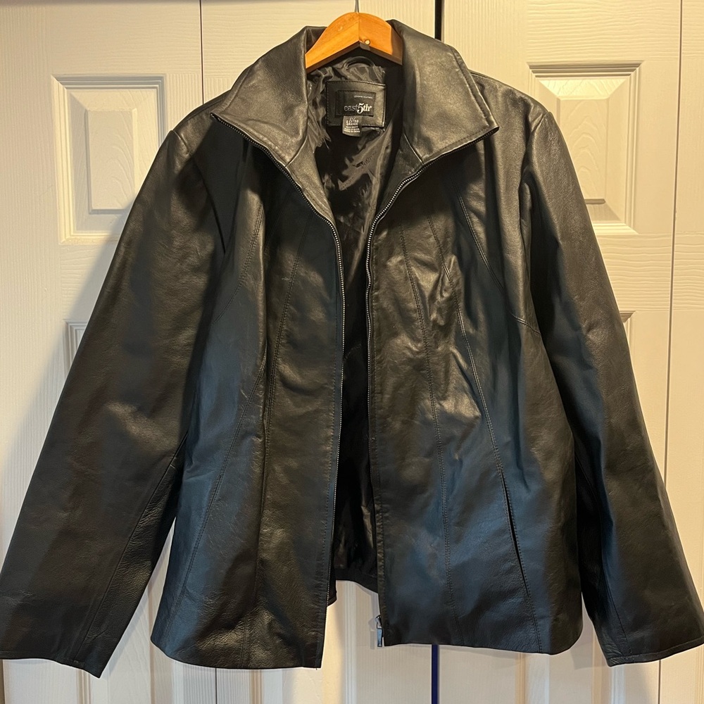 East 5th Genuine Leather Jacket 2X